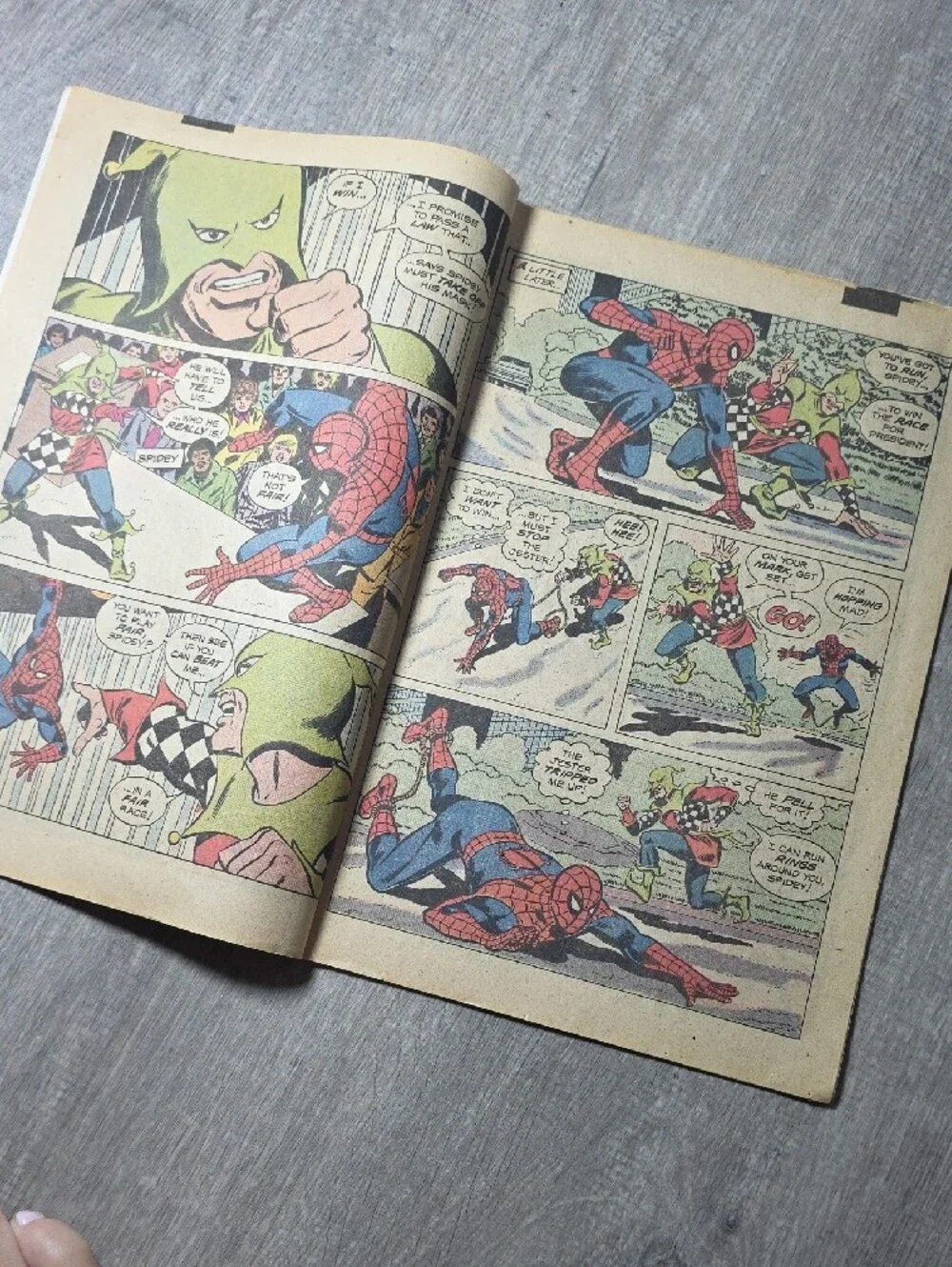 Marvel Spidey Super Stories Comic - Red & Blue